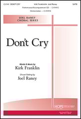 Don't Cry SATB choral sheet music cover